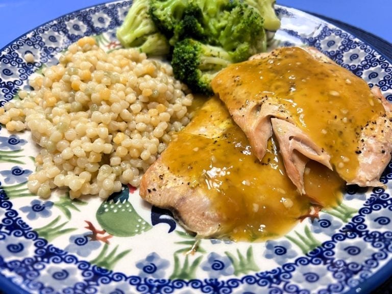 Featured Image - Recipe for Lemon Balsamic Garlic Salmon