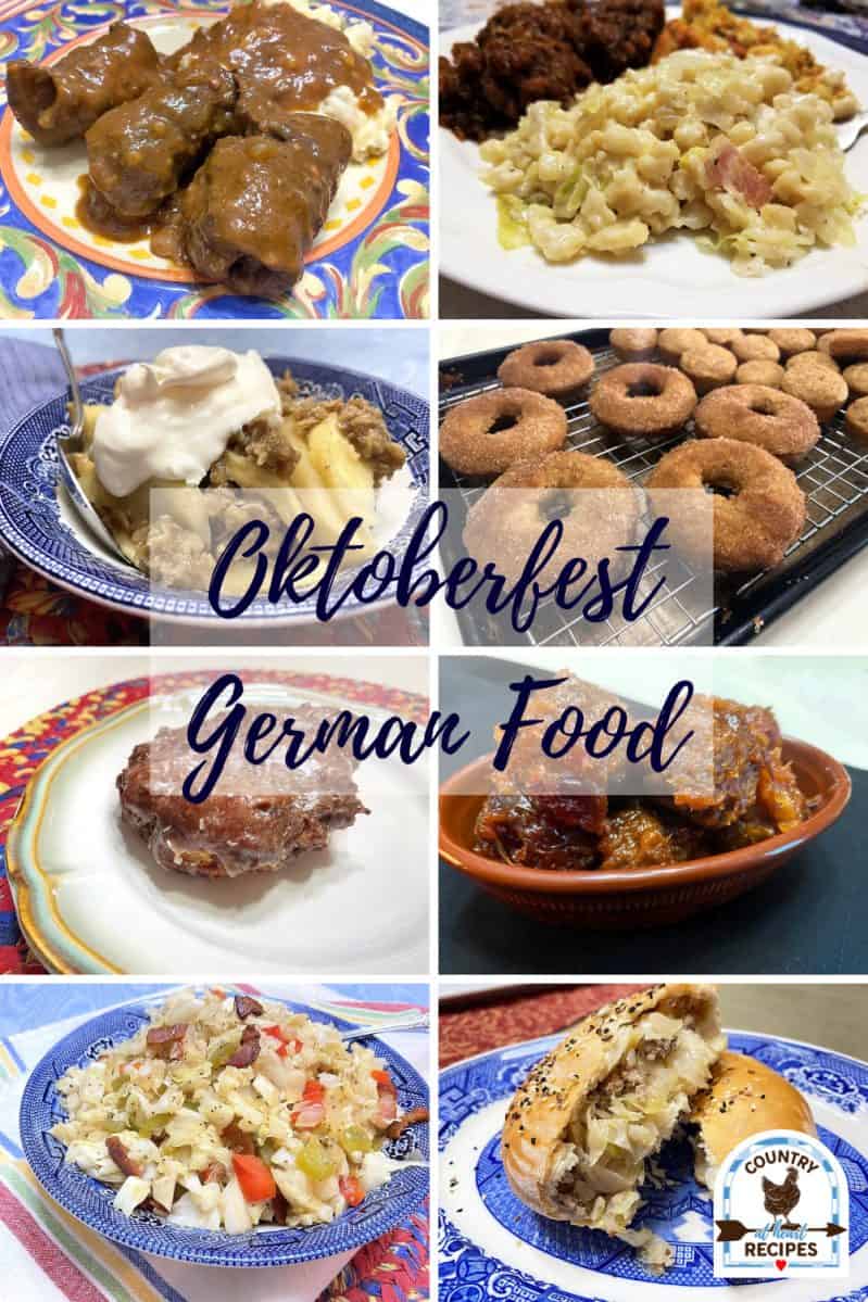 Pinterest Pin - Oktoberfest German Food