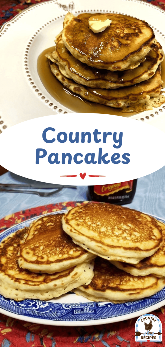 Pinterest Long Pin - Country Pancakes