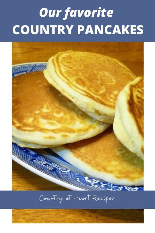 Pinterest Pin - Country Pancakes