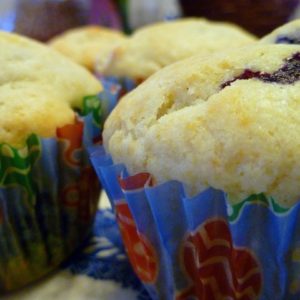 Recipe for Blueberry Muffins