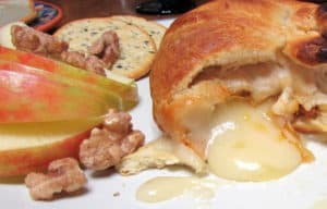 Recipe for Crescent Lined Baked Brie