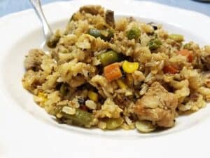 Recipe for Fried Rice with Pork