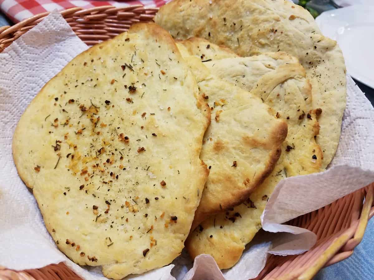 Recipe for Rosemary-Garlic Sourdough Flatbread