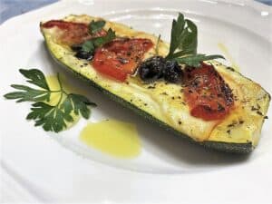 Recipe for Baked Italian Zucchini Boats