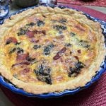 Featured Image - Recipe for Spinach Quiche with Bacon