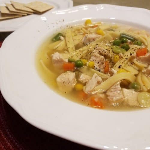 Recipe for Easy Chicken Noodle Soup