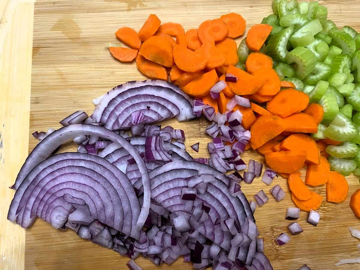 Preparing the Vegetables