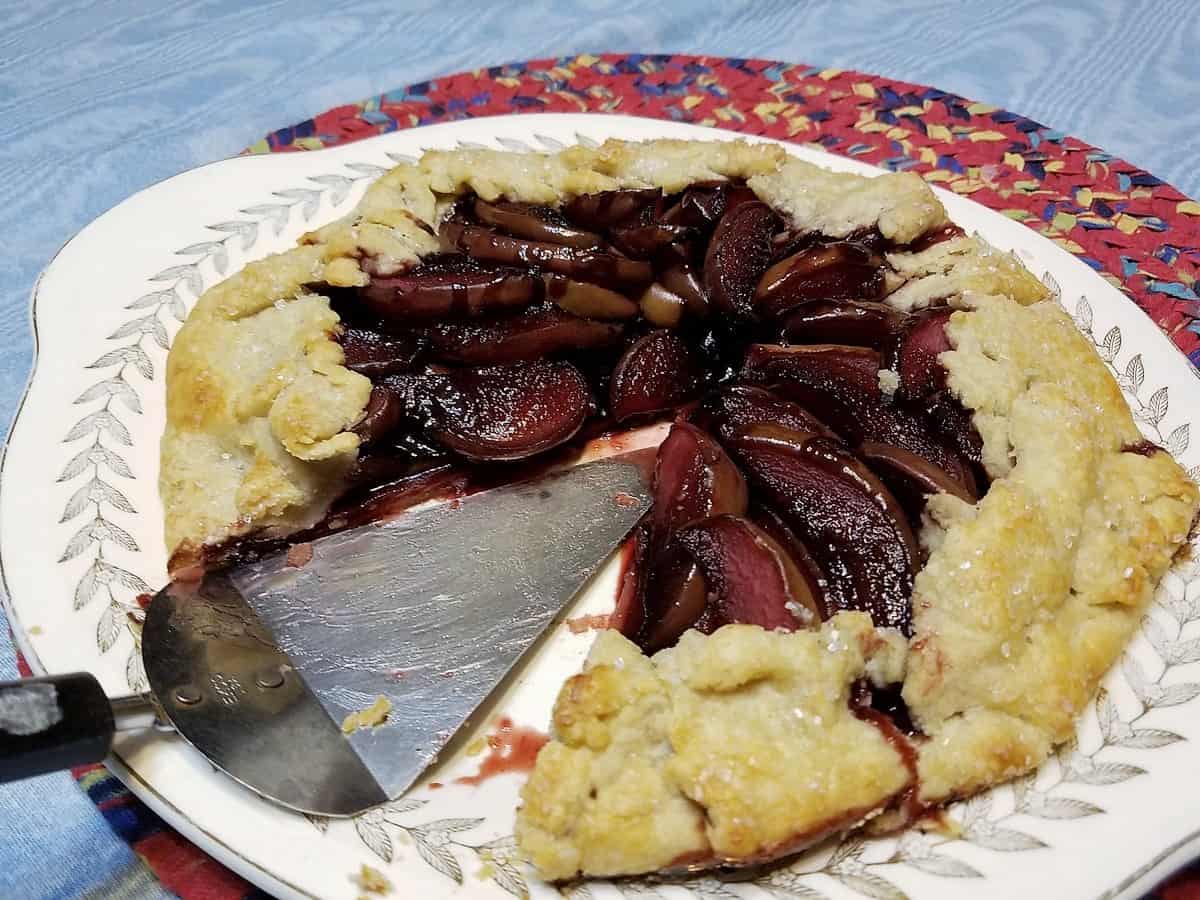 Serve Baked Crostata Warm from the Oven or Chilled