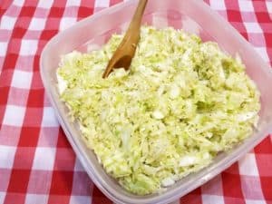 Recipe for German Style Cabbage Salad