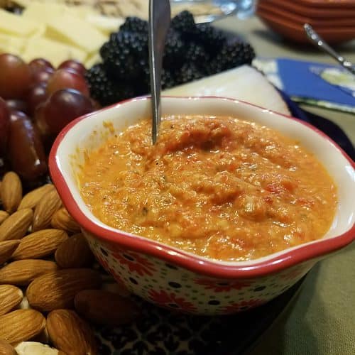 Recipe for Roasted Red Pepper Tapenade