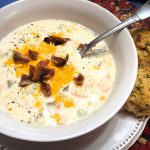 Featured Image - Recipe Shrimp Chowder with Bacon