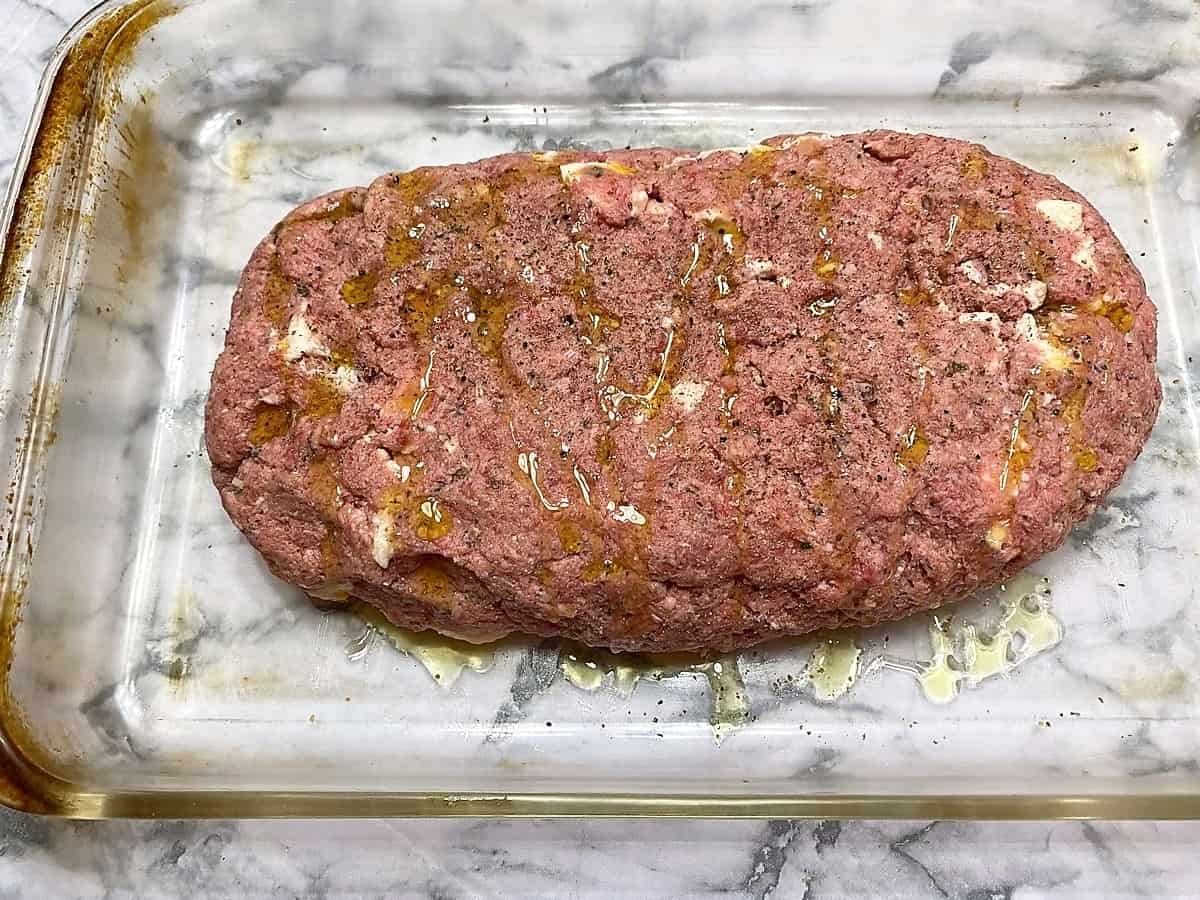 Form Meatloaf into a Loaf 