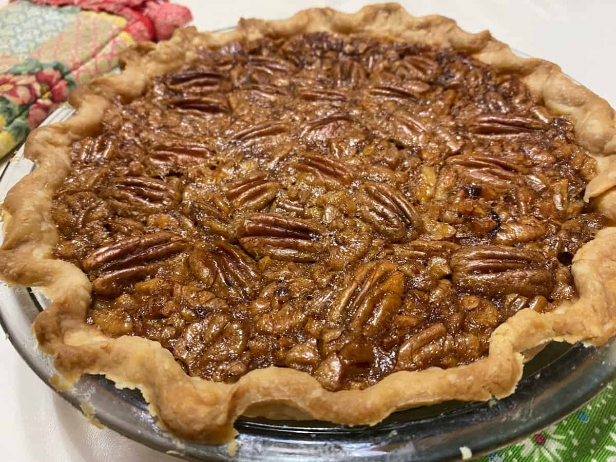 Freshly Baked Pecan Pie