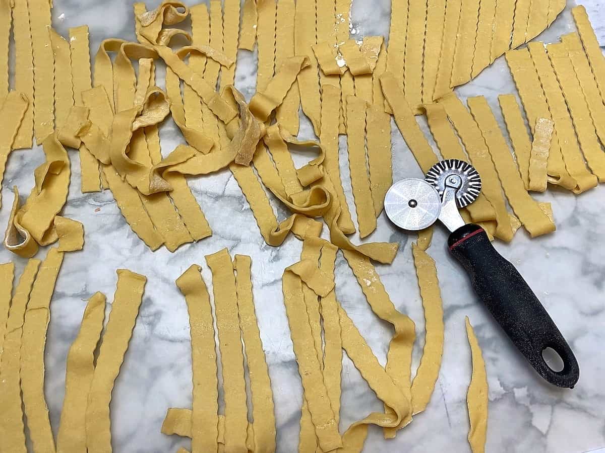 Prepare the Homemade Pappardelle