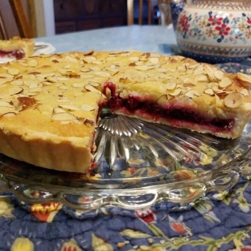 Recipe for Cranberry Bakewell Tart
