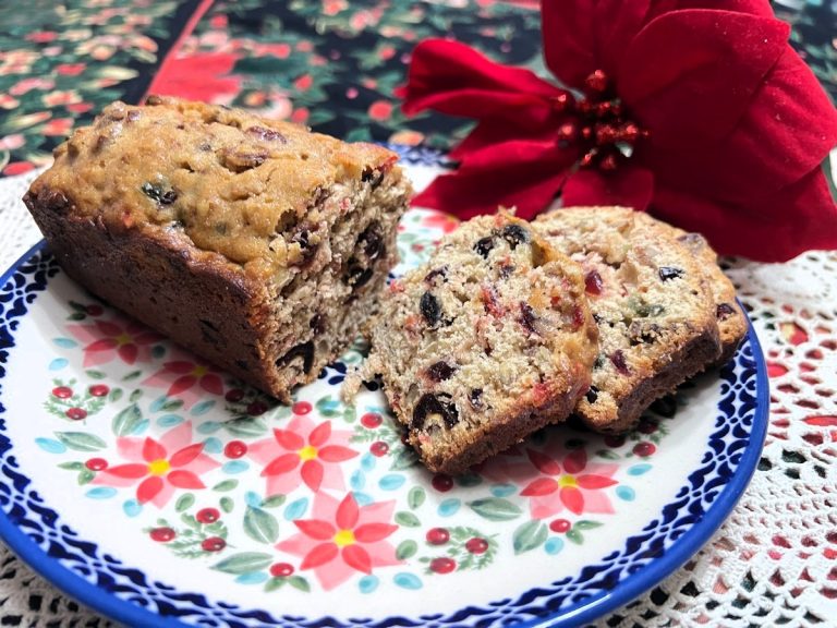 Featured Image - Recipe for Orange-Glazed Cranberry Fruitcake