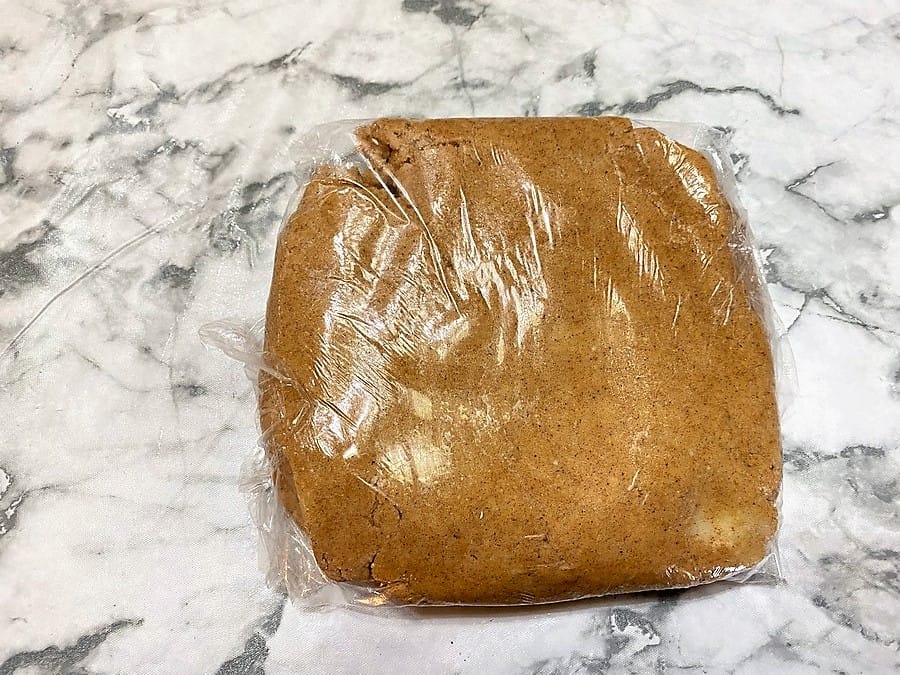 Wrap Dough in Plastic and Refrigerate