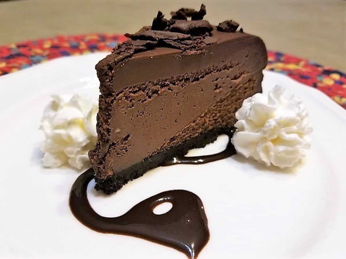 Chocolate Fudge Truffle Cheesecake