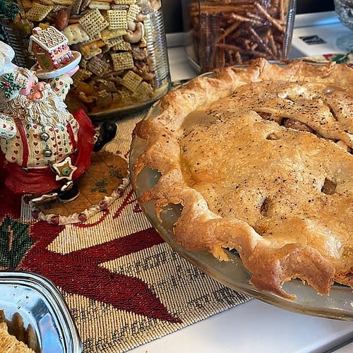 Featured Image - Recipe for Christmas Sausage Chicken Pie