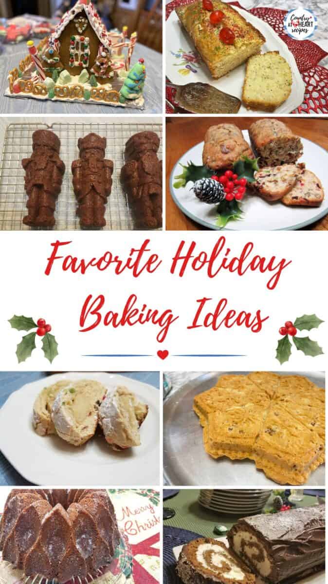 Pinterest Pin - Favorite Holiday Baking Ideas