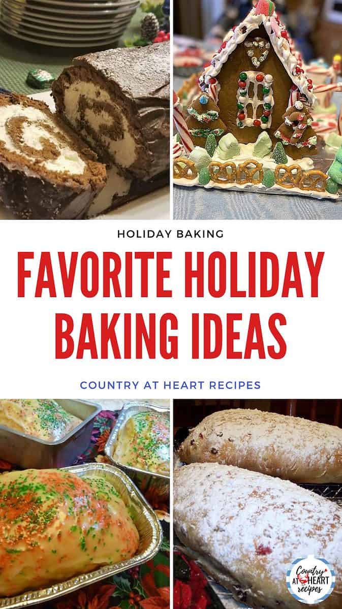 Pinterest Pin - Favorite Holiday Baking Ideas