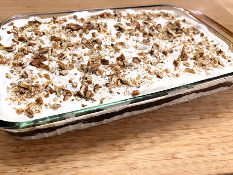 Featured Image - Recipe for Grandma's Chocolate Delight Dessert