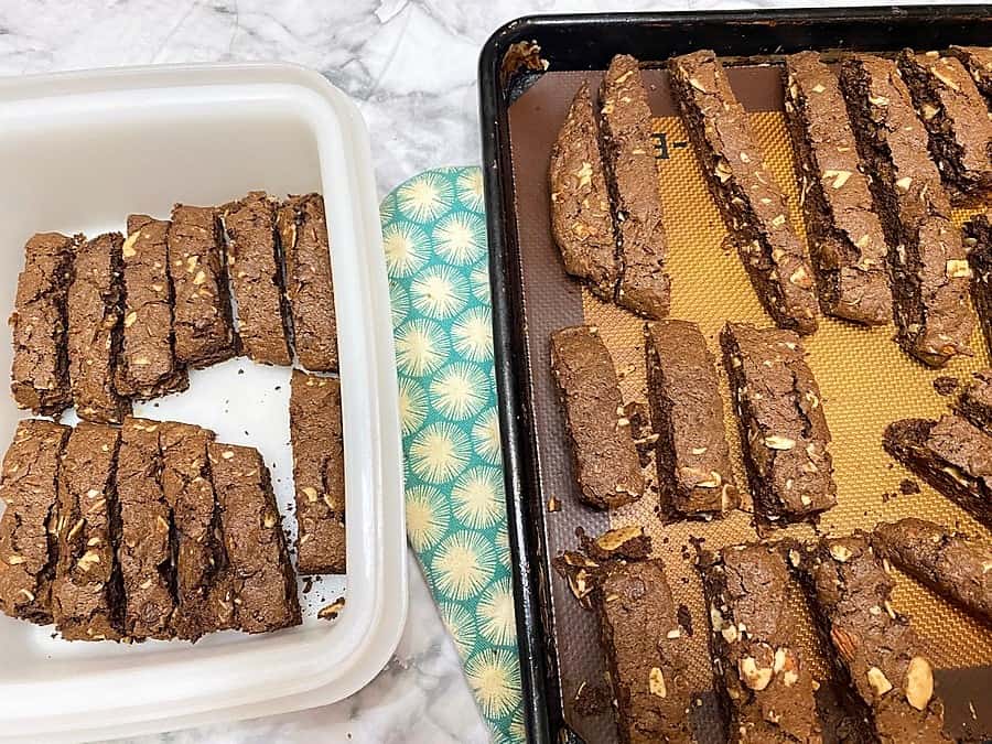 Storing Baked Biscotti