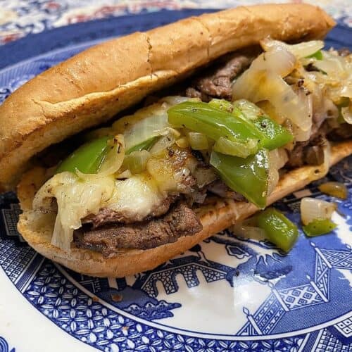 Recipe for Philly Cheesesteak Sandwiches