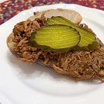 Featured Image - Slow-Cooked Barbecued Pork Sandwiches