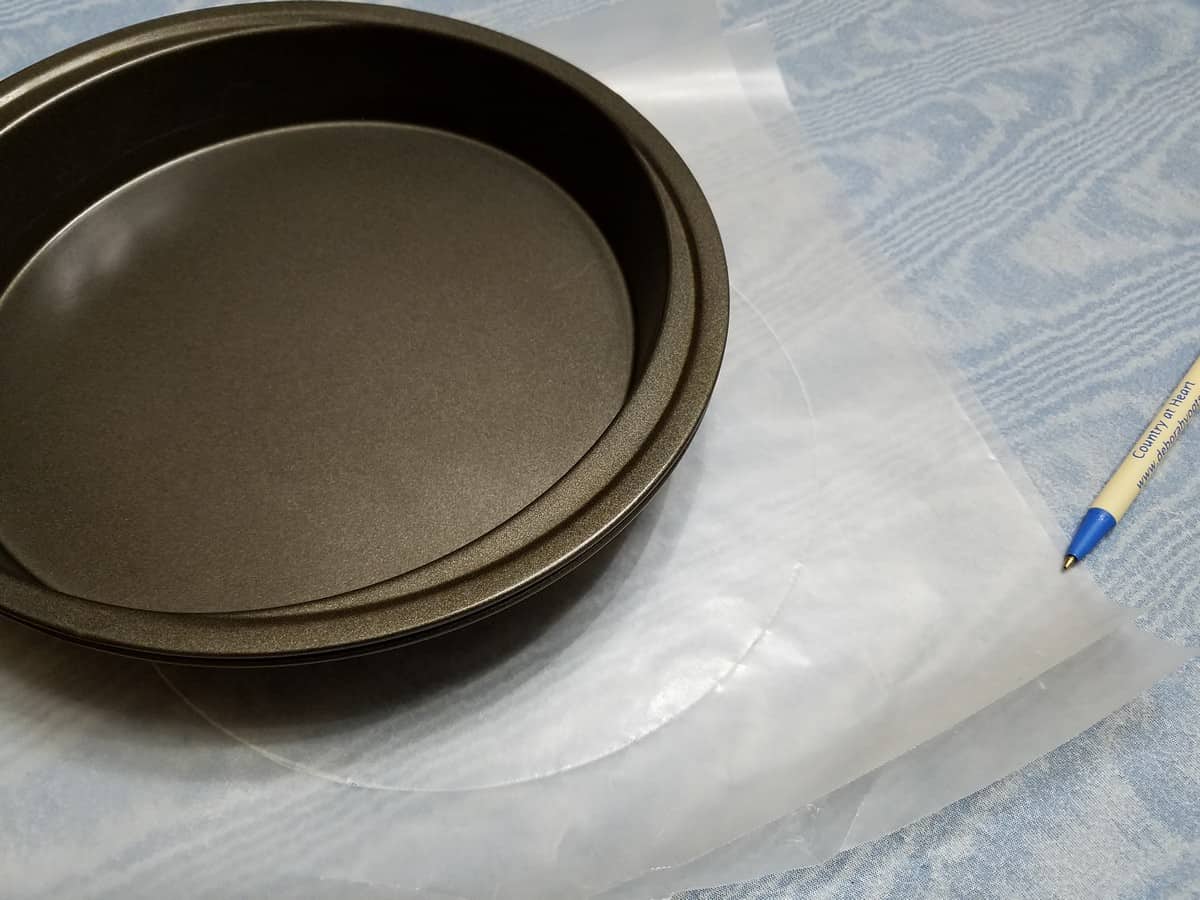 Line Baking Pans with Waxed Paper