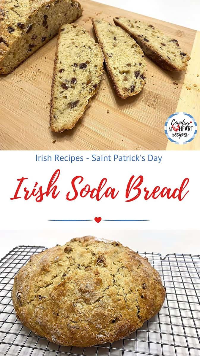 Pinterest Pin - Irish Soda Bread