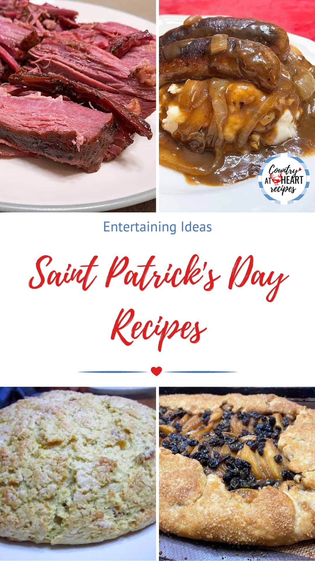 Pinterest Pin - Saint Patrick's Day Recipes