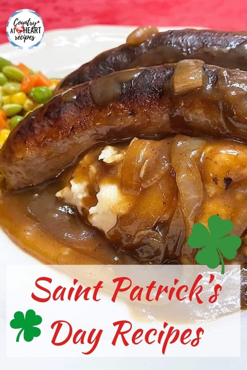 Pinterest Pin - Saint Patrick's Day Recipes