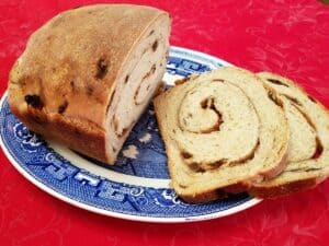 Recipe for Sourdough Cinnamon-Swirl Raisin Bread