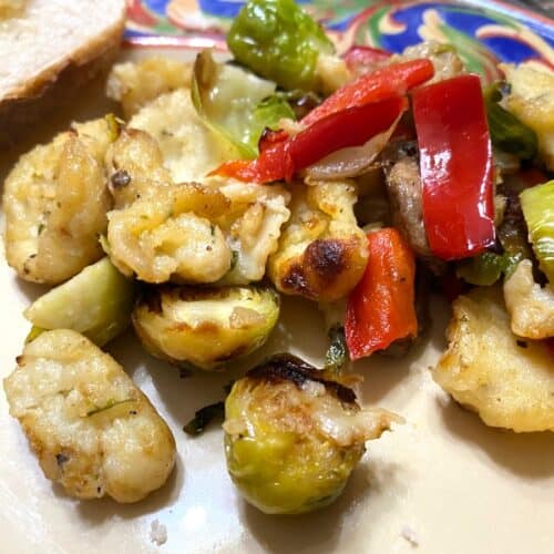 Recipe for Skillet Gnocchi and Brussels Sprouts