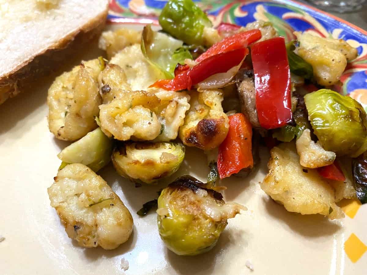 Skillet Gnocchi and Brussels Sprouts