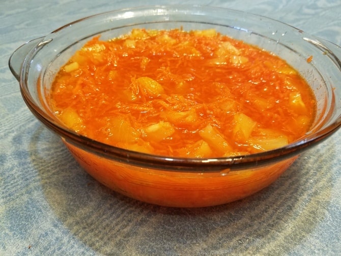 Serve Orange Carrot Salad for Summer Barbecue or a Thanksgiving Dinner