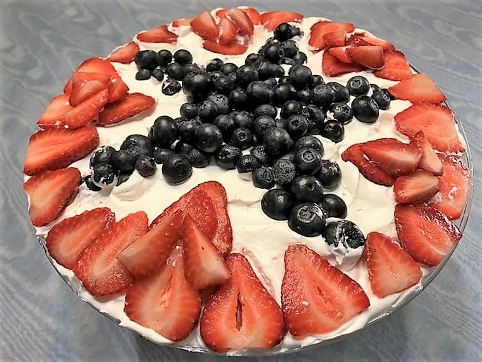 Patriotic Berry Dessert