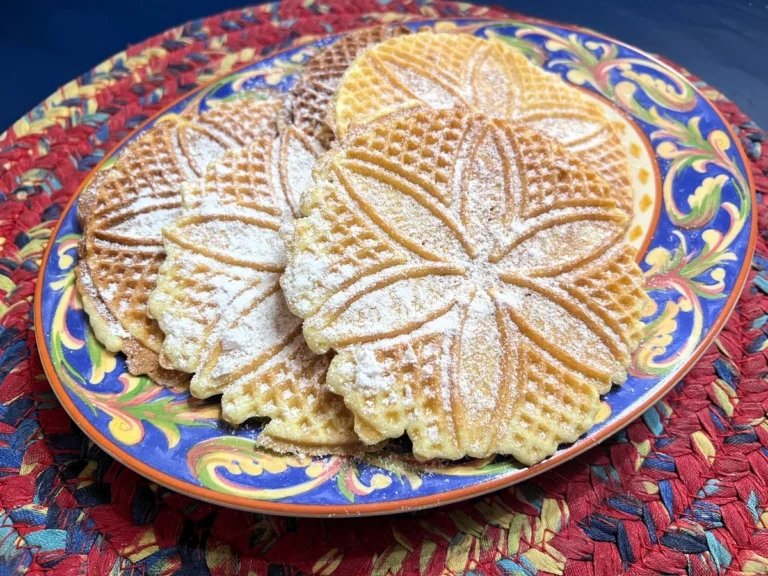 Featured Image - Recipe for Crispy Italian Pizzelle Cookies