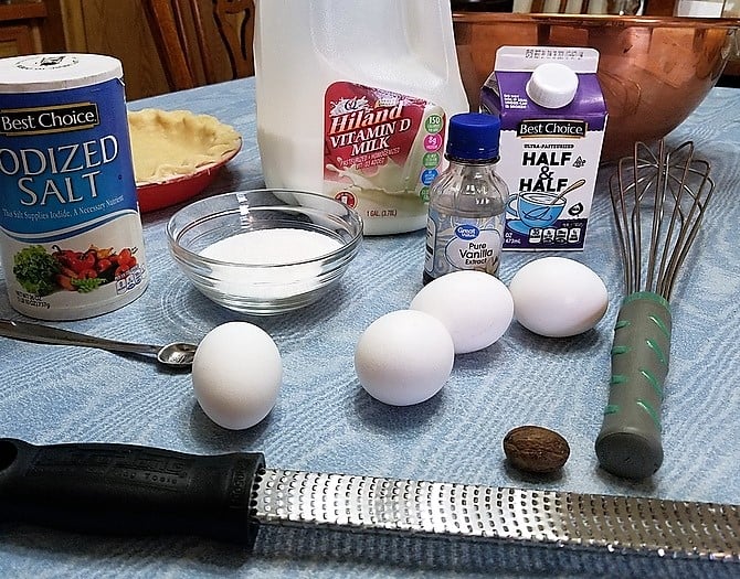 Ingredients for this Pie Recipe