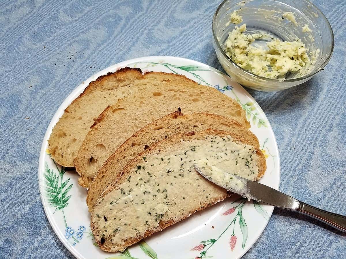 Spread Butter on One Side of Each Bread Slice