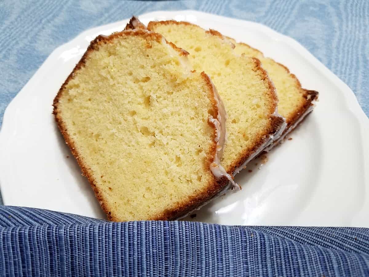 Featured Image - Recipe for Glazed Lemon Pound Cake