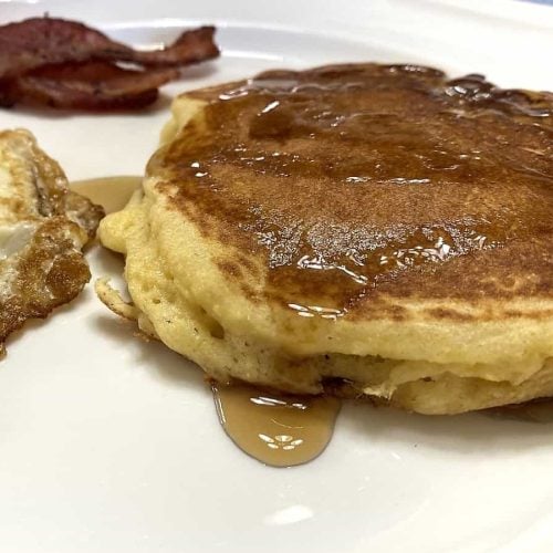 Featured Image - Recipe for Cornmeal Buttermilk Pancakes