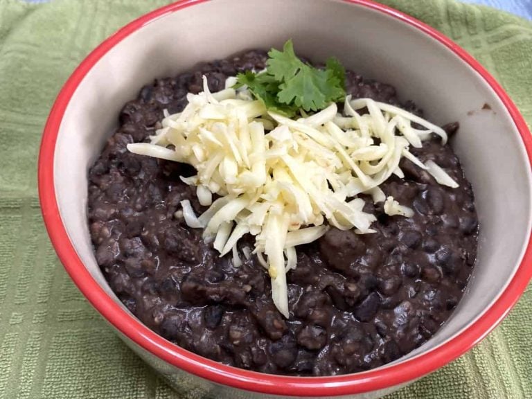Featured Image - Recipe for Refried Black Beans