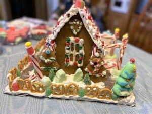 Recipe for Gingerbread House with Royal Icing
