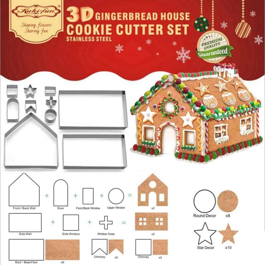 Gingerbread House Building Kit