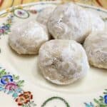 Recipe for Snowball Tea Cookies