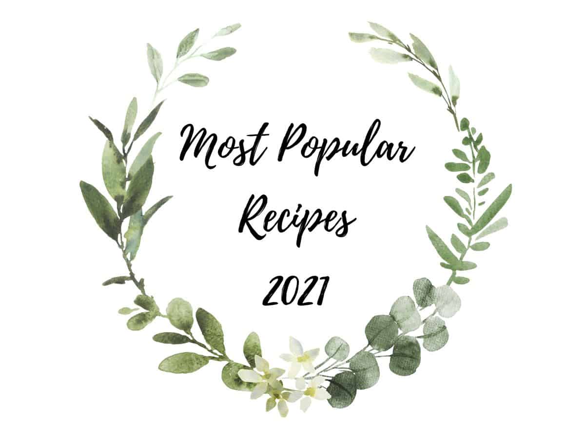 Most Popular Recipes of 2021