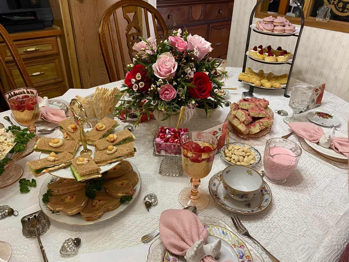 Afternoon Tea Party Table Display